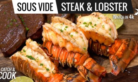 Sous Vide LOBSTER and STEAK – Catch and Cook Lobster VLOG 1