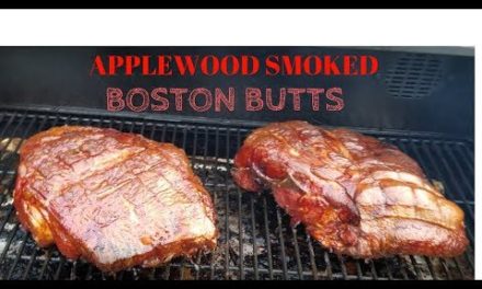 Applewood Smoked Boston Butts/Pork Butts