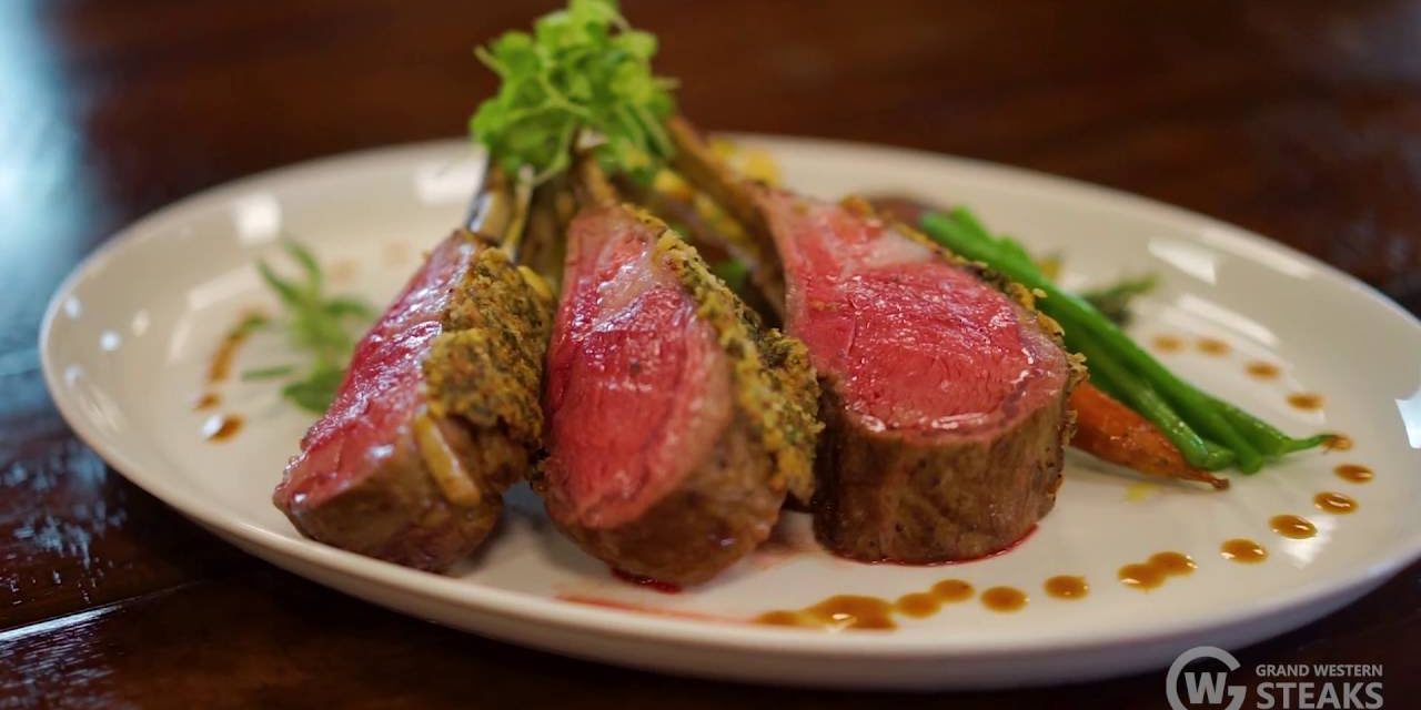 Rack of Lamb Recipe: Cumin Seed Scented Domestic Roast Rack of Lamb