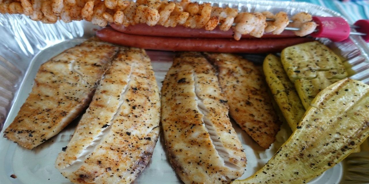 Grilling FISH & VEGGIES on the TRAEGER Grill