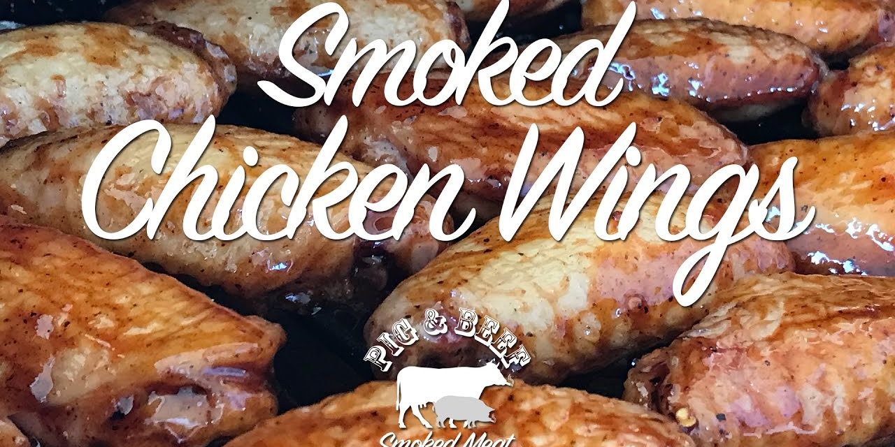 Smoked Chicken Wings on a Traeger Wood Pellet Grill