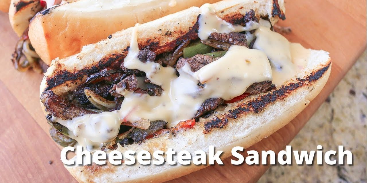 Cheesesteak Sandwich Recipe | Grilled Cheese Steak on PK Grill