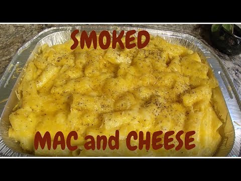 Super Easy Mac and Cheese on a Cableas Pellet Grill