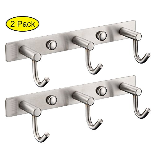 Mellewell 2 PCS Hook Rack BBQ Tool Rack and Accessories Hanger Ultimate Outdoor Hanging Barbecue Grill Utensil Holder for Gas, Pellet or Wood Grills Installation, Stainless Steel Brushed, 8012H3-2 Review