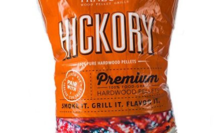 Traeger Grills Hickory 100% All-Natural Hardwood Pellets – Grill, Smoke, Bake, Roast, Braise, and BBQ (20 lb. Bag) Review