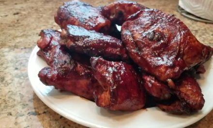 BBQ Chicken Thighs on a Pellet Grill ( The Backyard Griller )