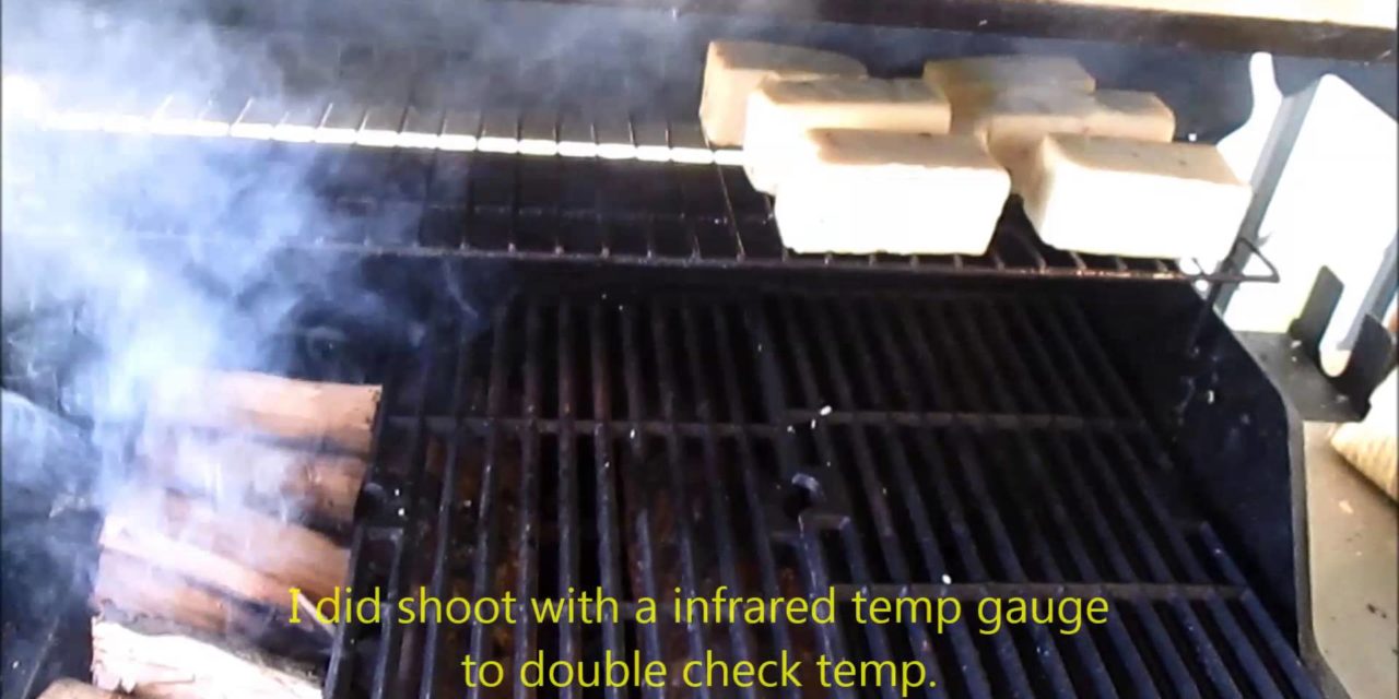 How to Smoke Cheese using Grill (cold smoke)