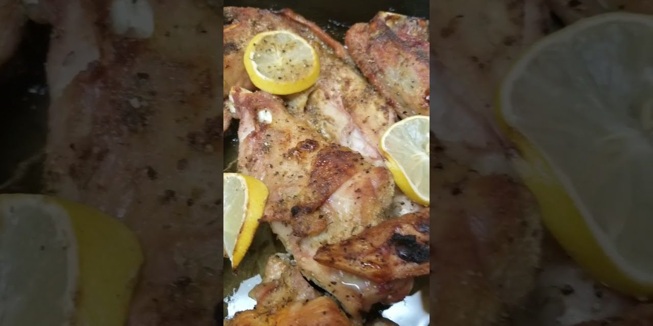 Lemon Pepper Turkey Wings…