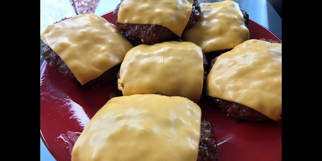 Smoked Burgers on the Pellet Smoker