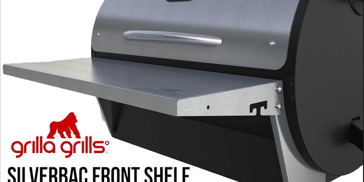 New! FRONT SHELF for Silverbac Pellet Grill!