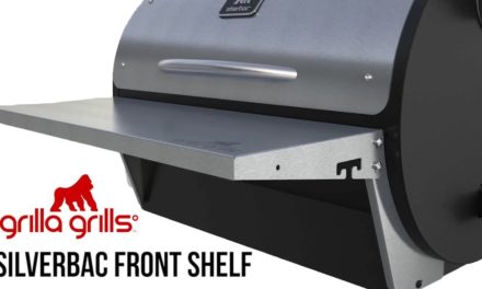 New! FRONT SHELF for Silverbac Pellet Grill!