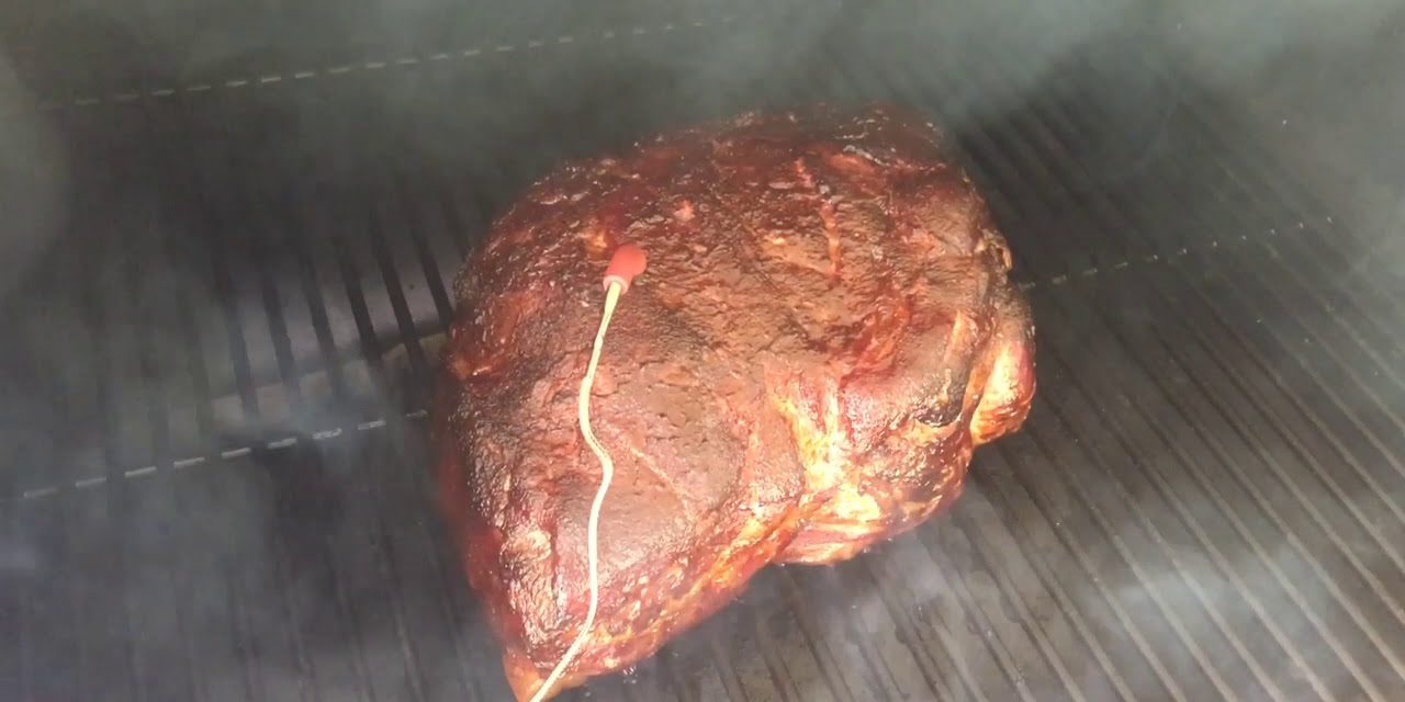 Boston Butt on Pit Boss pellet grill