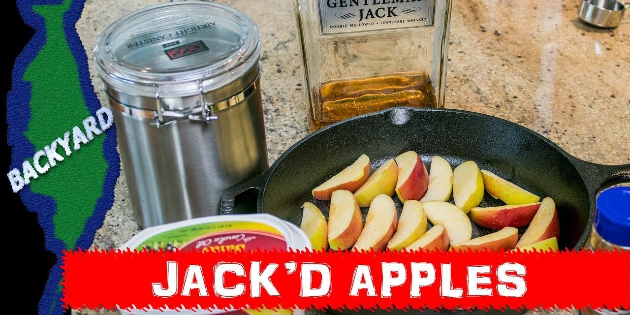 Jack’d Apples on Rec Tec Pellet Grill