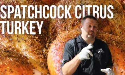 Dry Brine Citrus Turkey – Spatchcock on the Kong