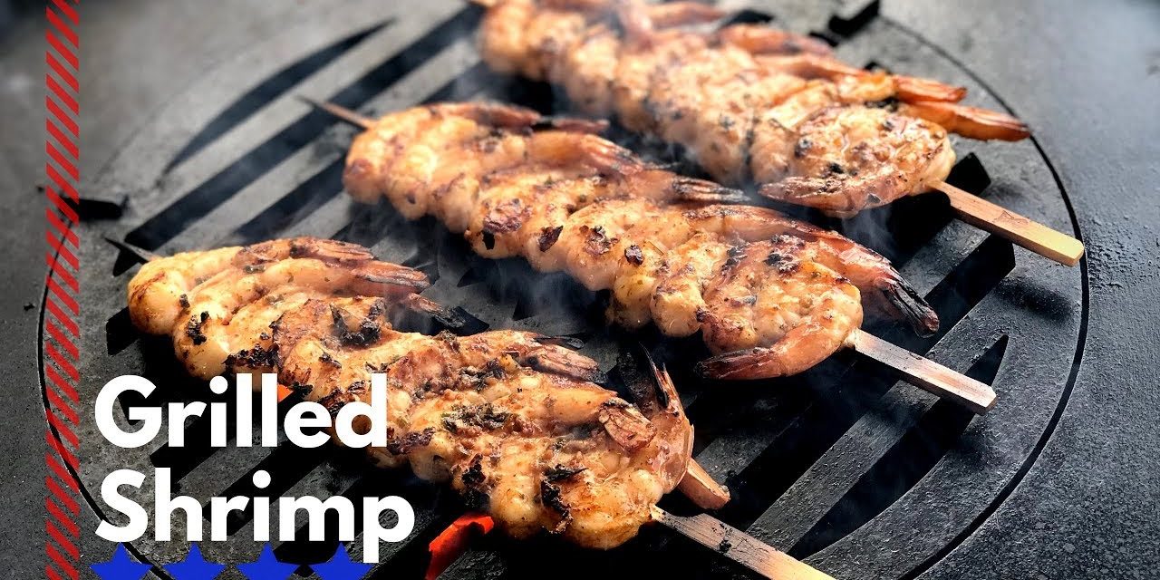 Grilled Shrimp on the Weber Kettle Arteflame insert | Recipe