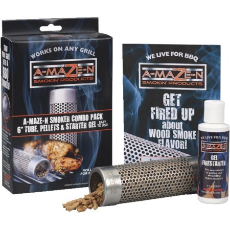 A-MAZE-N Products Smoker Combo Pack 6” Tube, Pellets & Starter Gel – COMBO6 Review