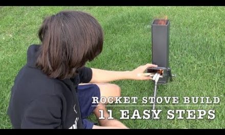 ROCKET STOVE – HOW TO MAKE ONE IN 11 STEPS