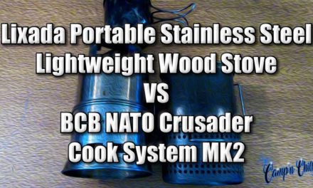 Lixada Portable Stainless Steel Lightweight Wood Stove VS BCB NATO Crusader Cook System MK2