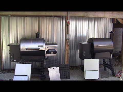 Camp Chef vs Traeger pellet grill review July 2017 HD