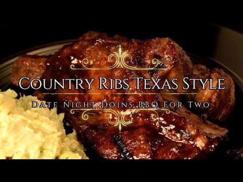 Country Ribs Texas Style on the Green Mountain Wood Pellet Grill