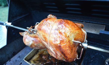 How to Grill a Whole Turkey on a BBQ Spit Rotisserie: Christmas in July