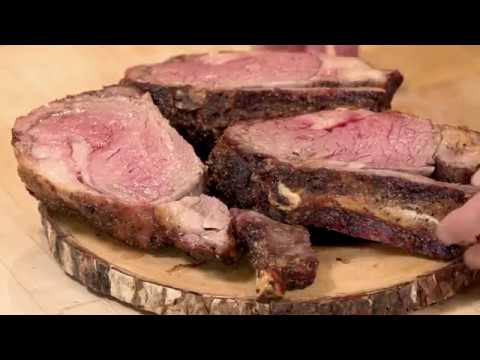 Garlic and Herb Stuffed Prime Rib Roast | Traeger Grills